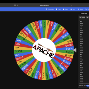 Christmas Wheel Apache Jacket